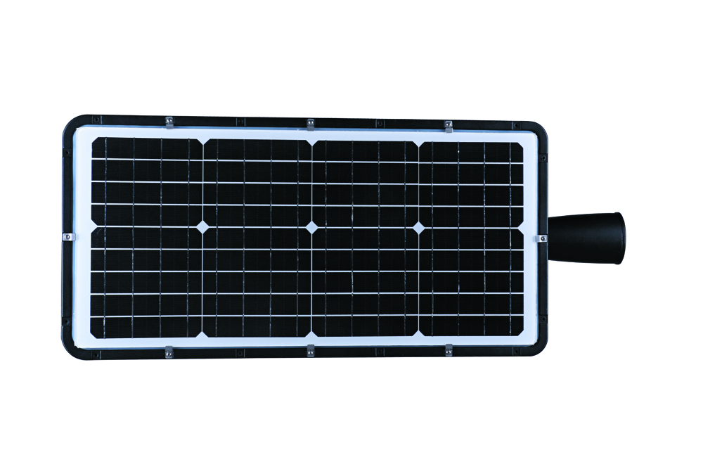   All-in-One-LED-Solar-Straßenlaternen-Mikrowellensensor 30W 40W 